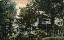 Residence of Judge Tapping Reeve - 1773 - Founder of First Law School in America Postcard