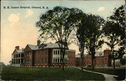 New Hampshire Insane Hospital Concord, NH Postcard Postcard Postcard