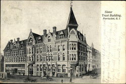 Slater Trust Building Pawtucket, RI Postcard Postcard Postcard