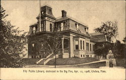 Fitz Public Library Postcard