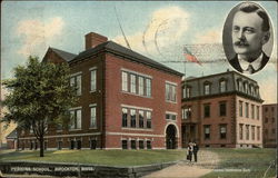 Perkins School Brockton, MA Postcard Postcard Postcard