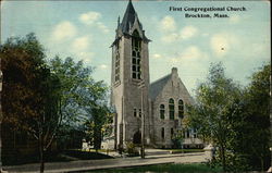 First Congregational Church Postcard