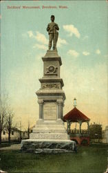 Soldiers Monument Postcard