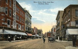 Main Street, North from Elm Postcard