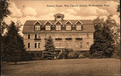 Faunce House, Miss Capen's School Northampton, MA Postcard Postcard Postcard