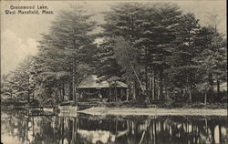 Greenwood Lake West Mansfield, MA Postcard Postcard Postcard