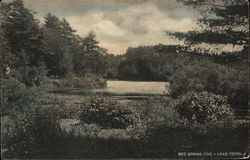 Lake Pearl - Red Spring Cove Wrentham, MA Postcard Postcard Postcard