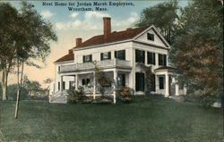 Rest Home for Jordan Marsh Employees Wrentham, MA Postcard Postcard Postcard