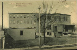 E.A. Staples Straw Factory Postcard