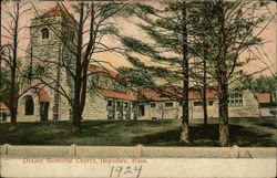 Draper Memorial Church Hopedale, MA Postcard Postcard Postcard