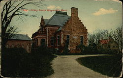 Fogg Library South Weymouth, MA Postcard Postcard Postcard