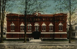 The Armory Framingham, MA Postcard Postcard Postcard