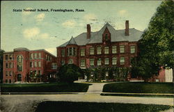 State Normal School Framingham, MA Postcard Postcard Postcard