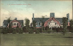 T.W. Lawson's Residence Postcard