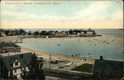 Fisherman's Beach Swampscott, MA Postcard Postcard Postcard