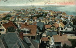 Panoramic View of Town Postcard