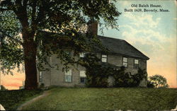 Old Balch House, Built 1639 Beverly, MA Postcard Postcard Postcard