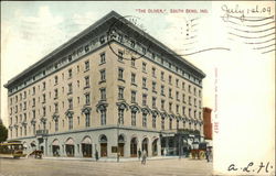 Street View of "The Oliver" South Bend, IN Postcard Postcard Postcard