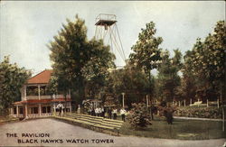 The Pavillion, Black Hawk's Watch Tower Postcard