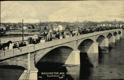 Washington Ave. Bridge Kankakee, IL Postcard Postcard Postcard