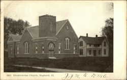 Presbyterian Church Bushnell, IL Postcard Postcard Postcard