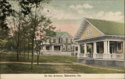 In the Avenue Postcard