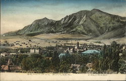 Beautiful Boulder Colorado Postcard Postcard Postcard