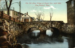 The Old Stone Bridge at Lund's Cor., Built 1828 Postcard