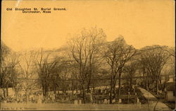 Old Stoughton St. Burial Ground Postcard