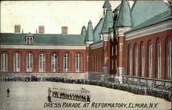 Dress Parade at Reformatory Postcard