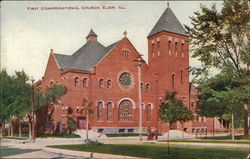 First Congregational Church Postcard