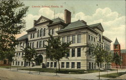 Lincoln School Peoria, IL Postcard Postcard Postcard