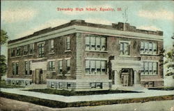 Township High School Equality, IL Postcard Postcard Postcard