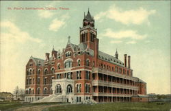 St Paul's Sanitarium and Grounds Postcard