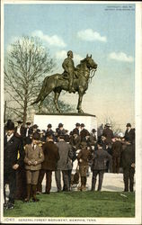 General Forest Monument Postcard