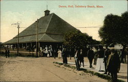 Dance Hall Salisbury Beach, MA Postcard Postcard Postcard