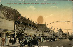 Virginia Reel, Pit & Nautical Ball Room Revere Beach, MA Postcard Postcard Postcard