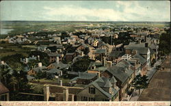 View of the Town of Nantucket, Mass. Massachusetts Postcard Postcard Postcard