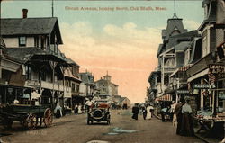 Church Avenue, Looking North Postcard