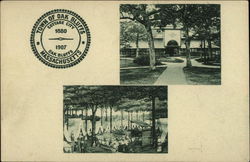 Town of Oak Bluffs, Massachusetts Postcard