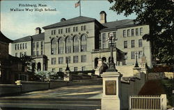 Wallace Way High School Postcard