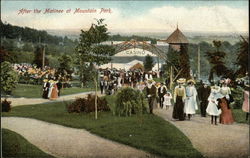 After the Matinee at Mountain Park Holyoke, MA Postcard Postcard Postcard