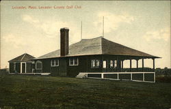 Leicester County Golf Club Massachusetts Postcard Postcard Postcard