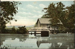 Water View of Curzons Mill Newburyport, MA Postcard Postcard Postcard