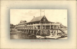 Quincy Yacht Club Massachusetts Postcard Postcard Postcard