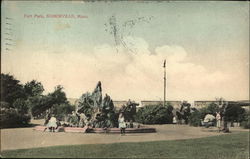 Fort Park Somerville, MA Postcard Postcard Postcard