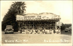 Vikens Fruit Market, Rio Grande Valley Postcard