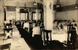 Dining Room, Cecil Hotel Postcard