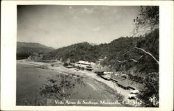 Aerial View of Santiago, Manzanilla, Colima, Mexico Postcard