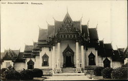 Wat Benjamabophit Bangkok, Thailand Southeast Asia Postcard Postcard Postcard